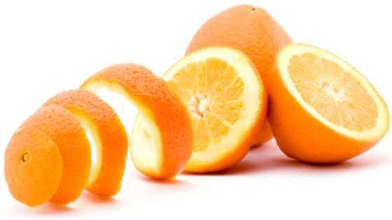 طريقة حفظ قشر البرتقال